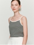 아미마켓 비뮤즈맨션 Ribbed stripe sleeveless -2Color B23SUMBE03 LE1214334260