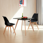 베스트리빙 베스트리빙 에펠 윌슨 윌리 2인용 식탁 테이블 카페 인테리어 식탁세트 의자포함 Z-223