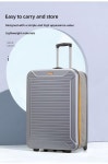 캐리어28 남녀공용 접이식 여행 가방 바퀴 달린 ABS PC 용량 35L 2 2kg