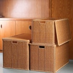 라탄 대형 바구니 수납 대형바구니 사각 정리함 다용도
