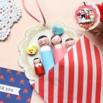 우리가족 모빌 만들기 DIY 가정의달 키트-5인세트