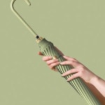 장우산 감성 컬러 16K 곡선 손잡이 칼라풀