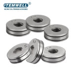 더블 사이즈 MIG 용접기 와이어 피더 휠 롤러 0 1 1