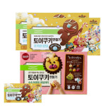 토이쿠키 쿠키런 킹덤 2박스 숲속 동물들 1박스 쿠
