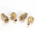 황동 호스 피팅 6 8 10 12 14 16 바브 1 8 1 4 3 8 1 2 3 4 1 BSP 암나사 구리 커플러 어댑터 커넥터 6-01