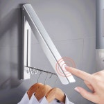 접이식 다용도 거치대 빨래 건조대 벽걸이형 알루미늄