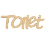 Toilet 영문 레터링 C-06-023