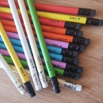 와우디자인 소량주문제작 HB네임연필 6자루1세트 신학기필수품 05 지우개