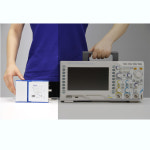 2채널 PC 가상 디지털 핸드 헬드 오실로스코프 20Mhz 대역폭 50MSps 샘플링 데이터 프로브 USB 케이블 OSC482