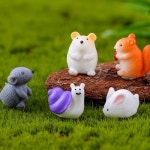 미니어처 산 속 동물들 1 3x1 자재 C0028