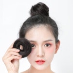 인모 똥머리 올림머리 가발 005