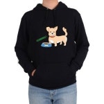 기모후드티 귀여운 강아지 DOG PUPPY 강아지 간식 밥그림 다양한 사이즈 WFKB361