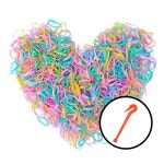 별별창고 머리끈 머리고무줄 머리끈커터 세트 짱짱한 고무줄 헤어끈 대용량