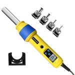 풍 디지털 열 기 총 납땜 제거 스테이션 온도 조절