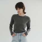 위에버 24FW Slim round neck ver deep WTOP23031