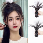 까치머리 가시번 부분 가발