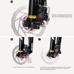 TOOPRE MTB 산악 자전거 디스크 브레이크 패드 조정 도구 로터 정렬 스페이서 사이클링 키트