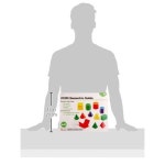 Edxeducation 2D 3D 기하학 입체모형 5컬러 12가지 모양