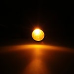 4PCS 레트로 오토바이 차례 신호 액세서리 카페 레이서 할리에 대 한 범용 12V 단일 와이어 조명