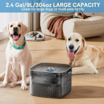 고양이 또는 강아지용 자동 식수 디펜서 초대용량 반려 동물 분수 2 4Gal 304oz 9L