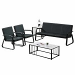 3인 쇼파 오피스 대기실 사무실 휴게실 대형 로비