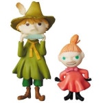울트라 울트라 일본피규어 메디콤토이 키덜트 UDF MOOMIN 시리즈 1 스너프킨 리틀 미이 2체 세트 - 560374