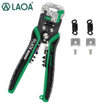 터미널 압착기 LAOA 자동 와이어 스트리핑 플라이어 커터 케이블 압착 전기 도구