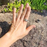 남자 여자 재물 금전 성공 사업 소원성취 비휴반지 실버비휴