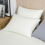 해피니 베개커버 숨쉬는 생활방수 크림 베개솜 별매