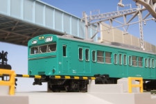 KATO N 게이지 103계 에메랄드 그린 4량 세트 철도 모형 전철 10-1743E