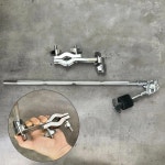 금속 심벌 래칫 클램프 심벌 확장 암 범용 심벌 스탠드 거치대 지지대 대부분의 표준 드럼 세트