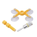 자동차 균열 유리 앞 유리 키트 빠른 송진 실러 DIY 자동차 창문 스크린 연마