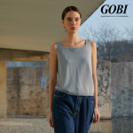 고비 실크 캐시미어 뷔스티에 니트탑