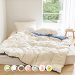 더자리 더자리 내가 찾던 그 양면 차렵이불 세트 뽀글비숑 D Q 이불 패드 베개커버 세트