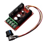 DC12V 24V 48V 최대 40A DC 모터 속도 컨트롤러 PWM 전압 조정기 전력 제어 HHO RC 팬 거버너
