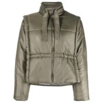 GANNI 24 FW 가니 하이 넥 패딩 재킷 TP426340506 77887870