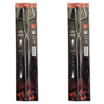 장작장작집게 스텐 조리도구 장작 불판 숯불잡기 바비큐