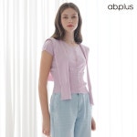 에이비플러스 AB PLUS ab plusab plus 반팔 니트 숄 가디건 LSY2MY84