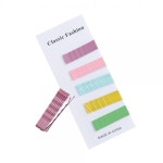 캔디 컬러 웨이브 실핀 SET