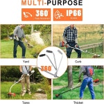 트리머 핸들 - 인체공학적 그립 제초기 잔디 관리용 잡초 제거용