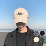 남여공용 고급스러운 자수 영문 포인트 베이직 볼캡