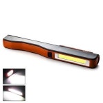 강력한 COB LED 작업등 자동차 차고 정비사 램프 마그네틱 USB 충전식 펜 클립 토치 손전등 작업 검사 조명