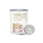 홈스타 월페이퍼 1L BEST포인트컬러 실크 합지 수입벽지등 젯소필요없는 벽지전용 7 하버 Harbor 1개