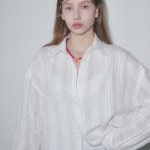 펀프롬펀 펀프롬펀 EYELET OVERFIT SHIRTS 215990