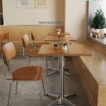 스터디카페 의자 푹신한 편한 공부 식탁의자 디자인