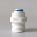 RO 워터 시스템 동등한 스트레이트 1 4 3 8 호스 연결 커플 링 플라스틱 퀵 파이프 피팅 역삼 투 커넥터 감소 1l4Hose 1l8Female