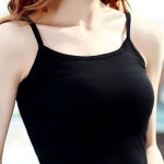 여성 스판 끈나시 슬림 이너 나시 기본 나시티