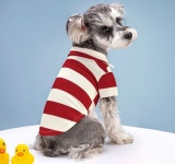 강아지 스트라이프 카라티 그린