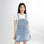 스파오 데님 오버롤 원피스 SPOJE26G01