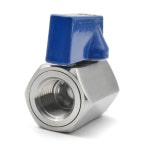 BSPT NPT 나사형 미니 위생용 304 스테인리스 스틸 볼 밸브 1 8 1 4 3 8 1 2 3 4 물 오일산 양방향 자체